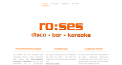 Desktop Screenshot of clubroses.at